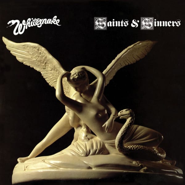 Saints & Sinners by Whitesnake, album cover