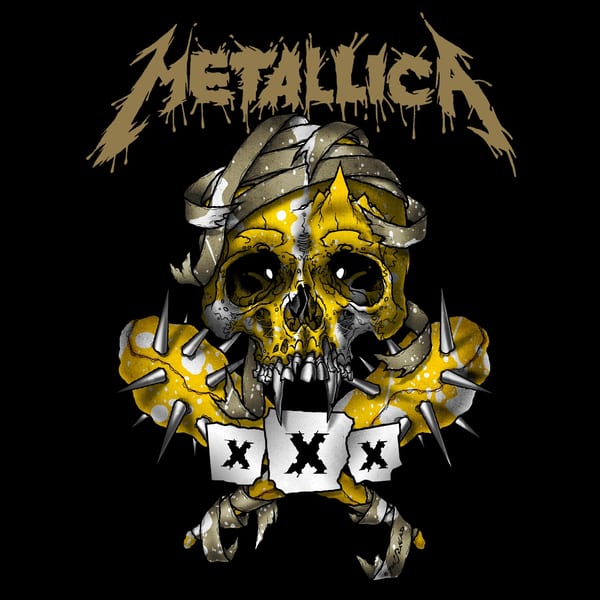 2011-12-07: The Fillmore, San Francisco, CA, USA by Metallica, album cover