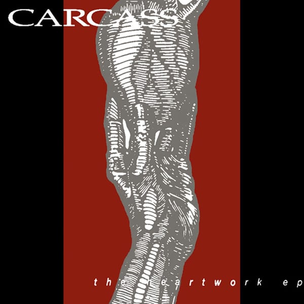 The Heartwork EP by Carcass, album cover