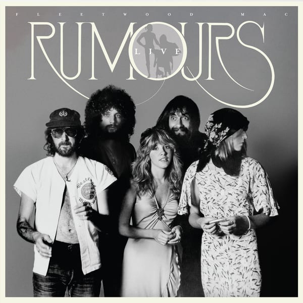 Rumours Live by Fleetwood Mac, album cover