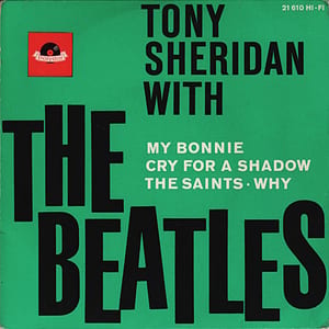 My Bonnie by The Beatles, album cover