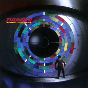 Behind Closed Doors by Thunder, album cover