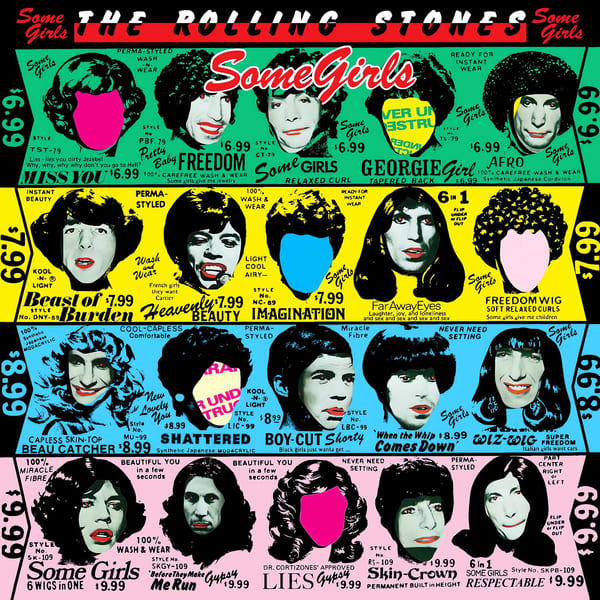 Some Girls by The Rolling Stones, album cover