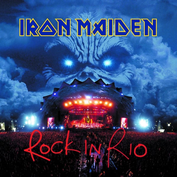 Rock in Rio by Iron Maiden, album cover