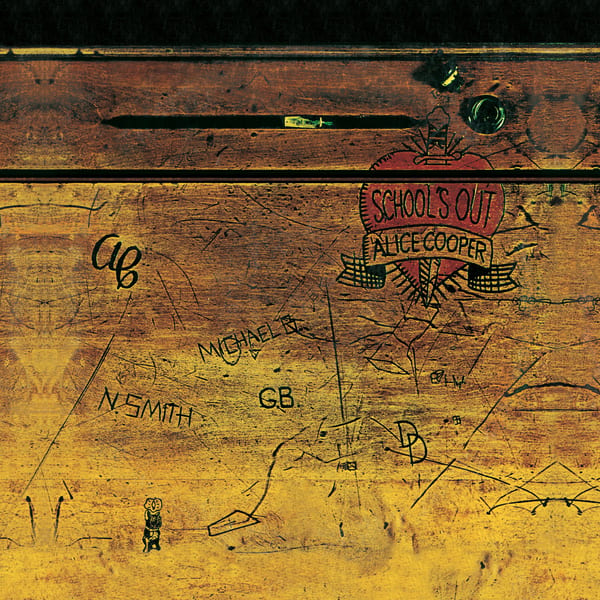School’s Out by Alice Cooper, album cover