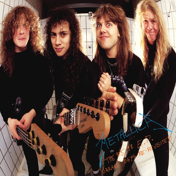 The $5.98 E.P.: Garage Days Re‐Revisited by Metallica, album cover
