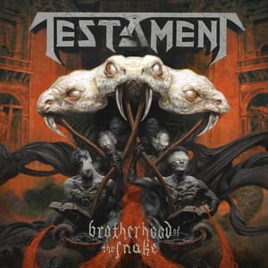 Brotherhood of the Snake by Testament, album cover