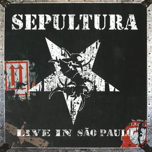 Live in São Paulo by Sepultura, album cover