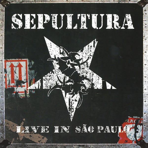 Live in São Paulo by Sepultura, album cover