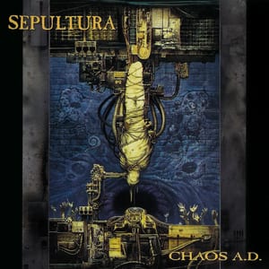 Chaos A.D. by Sepultura, album cover