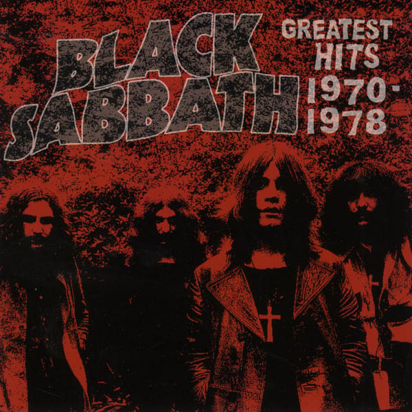 Greatest Hits 1970–1978 by Black Sabbath, album cover