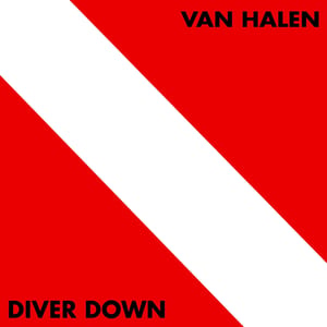 Diver Down by Van Halen, album cover