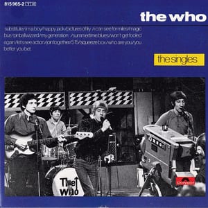 The Singles by The Who, album cover