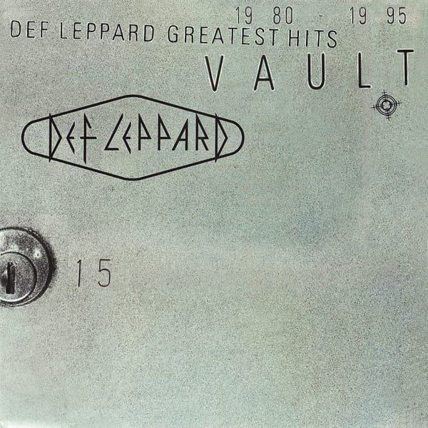 Vault: Def Leppard Greatest Hits 1980–1995 by Def Leppard, album cover