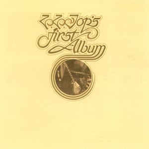 ZZ Top’s First Album by ZZ Top, album cover