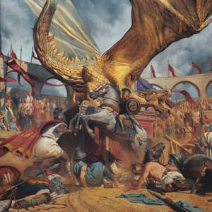 In the Court of the Dragon by Trivium, album cover