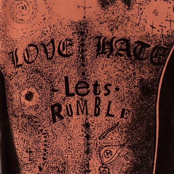 Let’s Rumble by Love/Hate, album cover