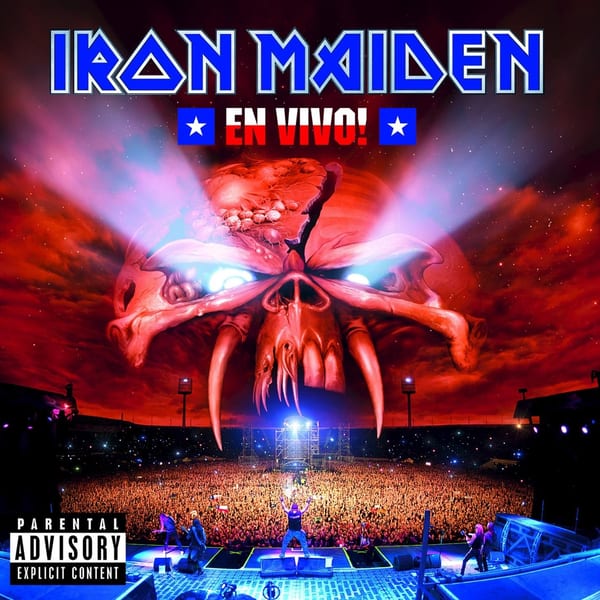 En Vivo! by Iron Maiden, album cover