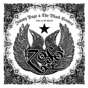Live at the Greek by The Black Crowes, album cover
