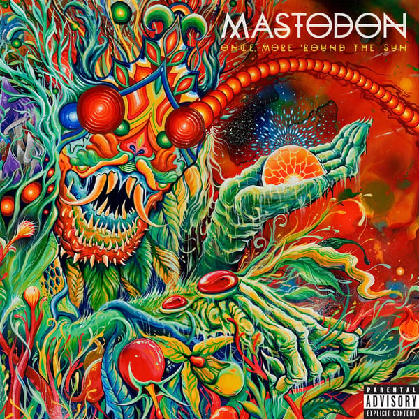 Once More ’Round the Sun by Mastodon, album cover