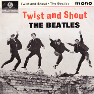 Twist and Shout by The Beatles, album cover