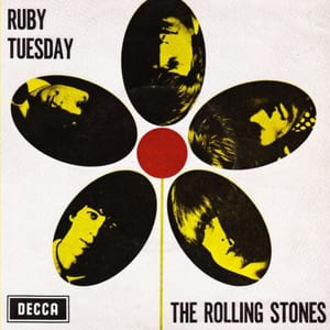 Ruby Tuesday by The Rolling Stones, album cover