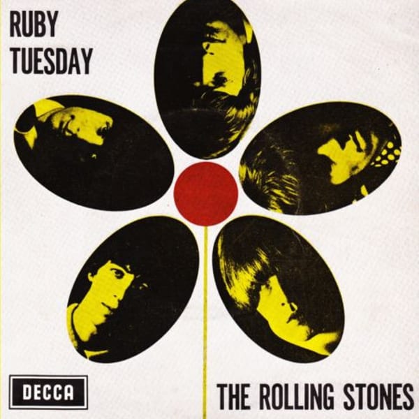 Ruby Tuesday by The Rolling Stones, album cover