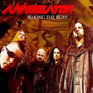 Waking the Fury by Annihilator, album cover