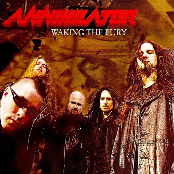 Waking the Fury by Annihilator, album cover