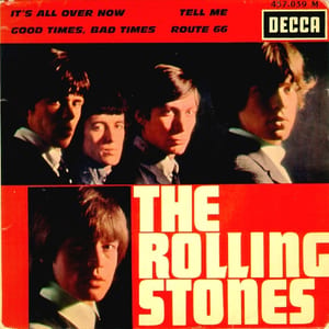 It’s All Over Now by The Rolling Stones, album cover