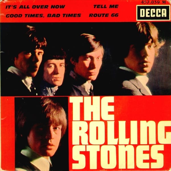 It’s All Over Now by The Rolling Stones, album cover
