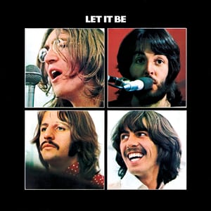 Let It Be by The Beatles, album cover