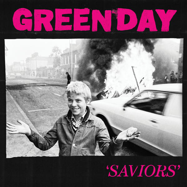 Saviors by Green Day, album cover