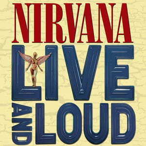 Live and Loud by Nirvana, album cover