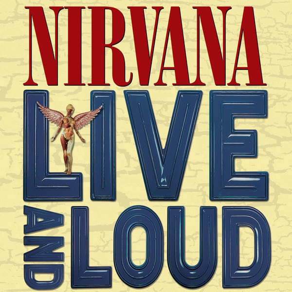 Live and Loud by Nirvana, album cover