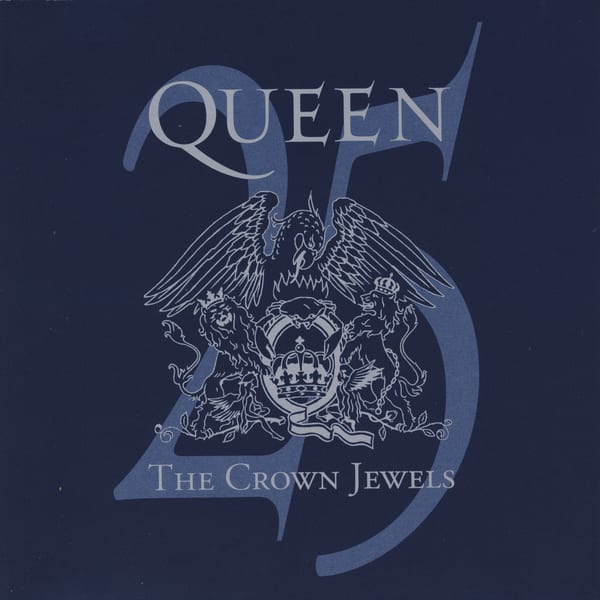 The Crown Jewels: A 25th Anniversary Celebration by Queen, album cover