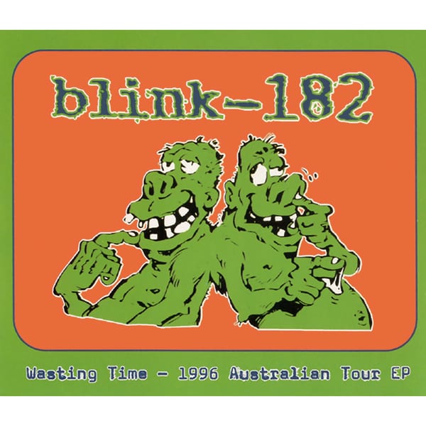 Wasting Time by blink‐182, album cover