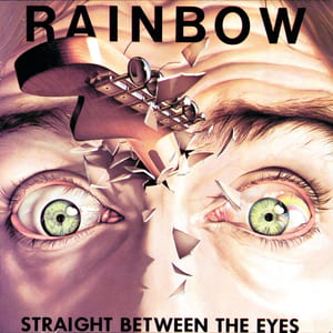 Straight Between the Eyes by Rainbow, album cover