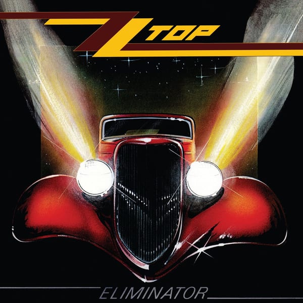 Eliminator by ZZ Top, album cover
