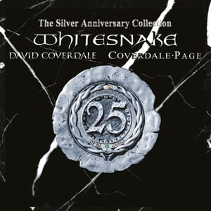 The Silver Anniversary Collection by Whitesnake, album cover