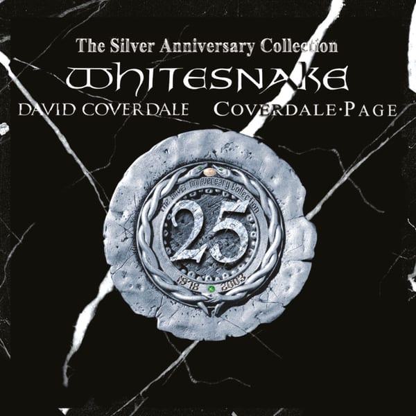 The Silver Anniversary Collection by Whitesnake, album cover
