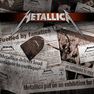 Six Feet Down Under, Part II by Metallica, album cover