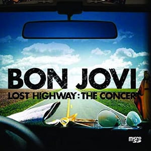 Lost Highway: The Concert by Bon Jovi, album cover