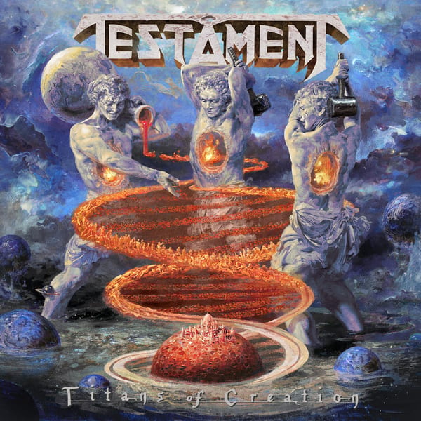 Titans of Creation by Testament, album cover