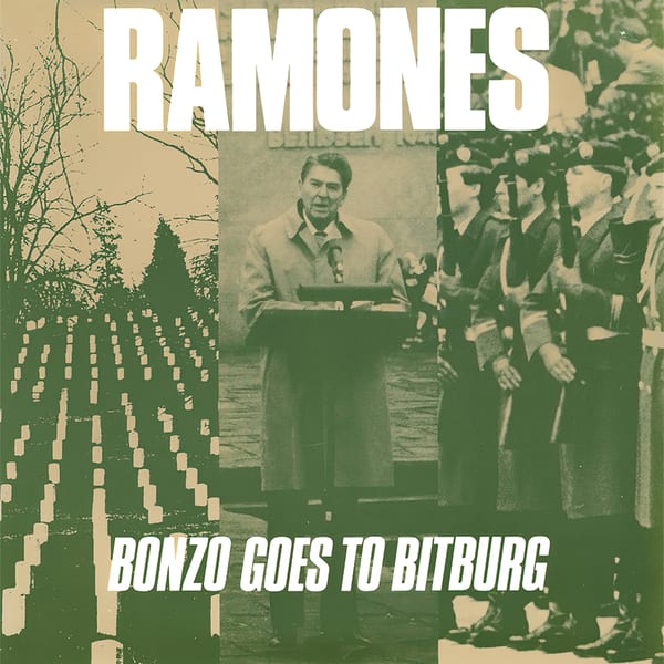 Bonzo Goes to Bitburg by Ramones, album cover