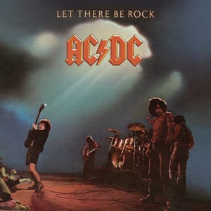 Let There Be Rock by AC/DC, album cover