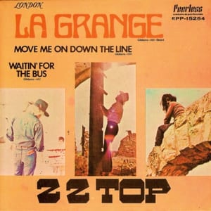 La Grange by ZZ Top, album cover