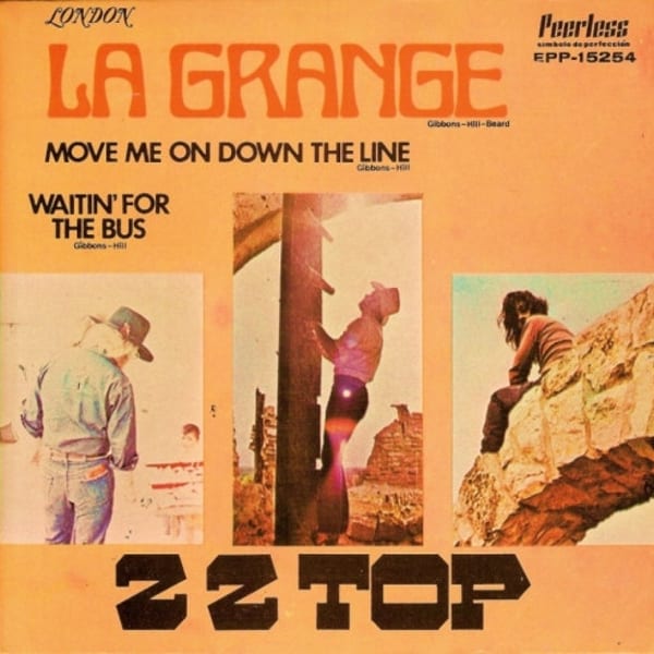 La Grange by ZZ Top, album cover