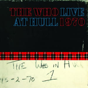 Live at Hull 1970 by The Who, album cover
