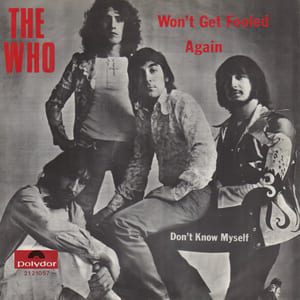 Won’t Get Fooled Again by The Who, album cover